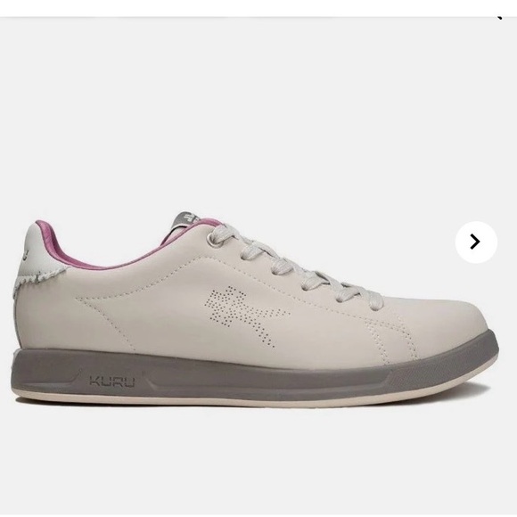 KURU Shoes - KURU ROAM White and Pink‎ Athletic Shoes size 9M